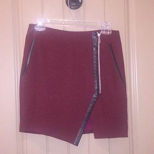 Rebecca Minkoff Maroon skirt. Brand new with tags